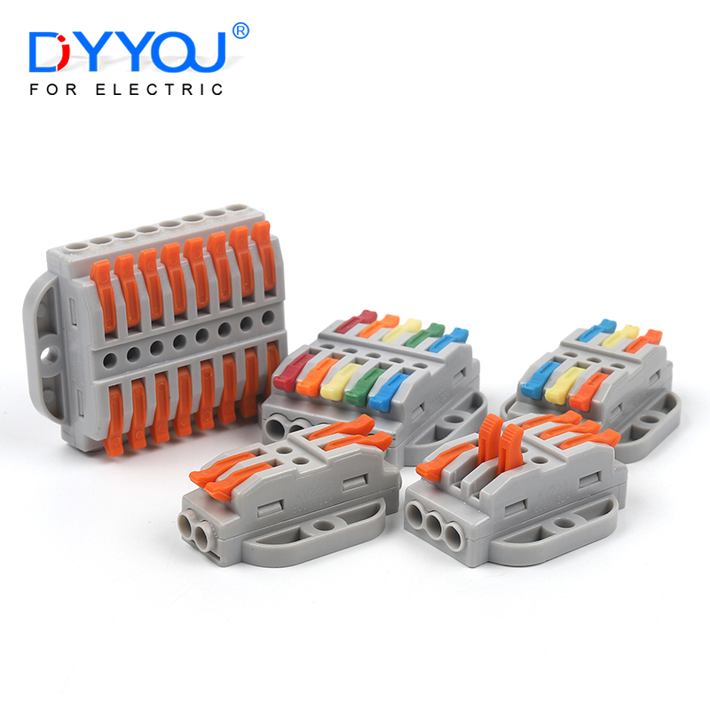 Push Fit Connector - Terminais de Crimpagem Rápida com Alavanca