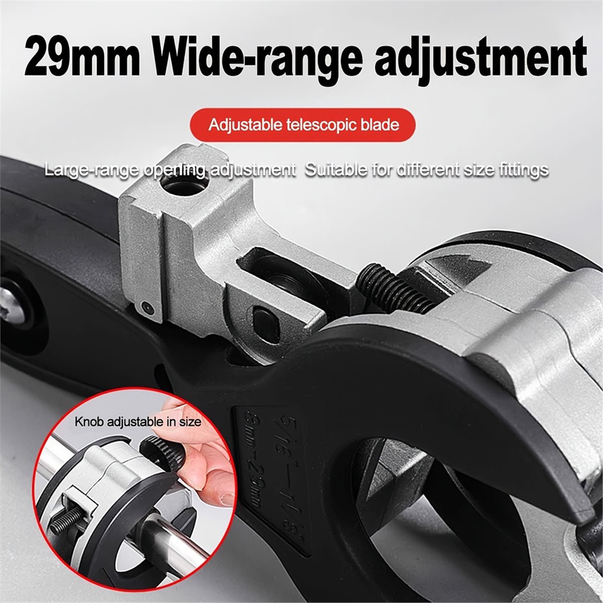 Pipe Cutter Ratchet - Cortador de Tubos com Catraca -