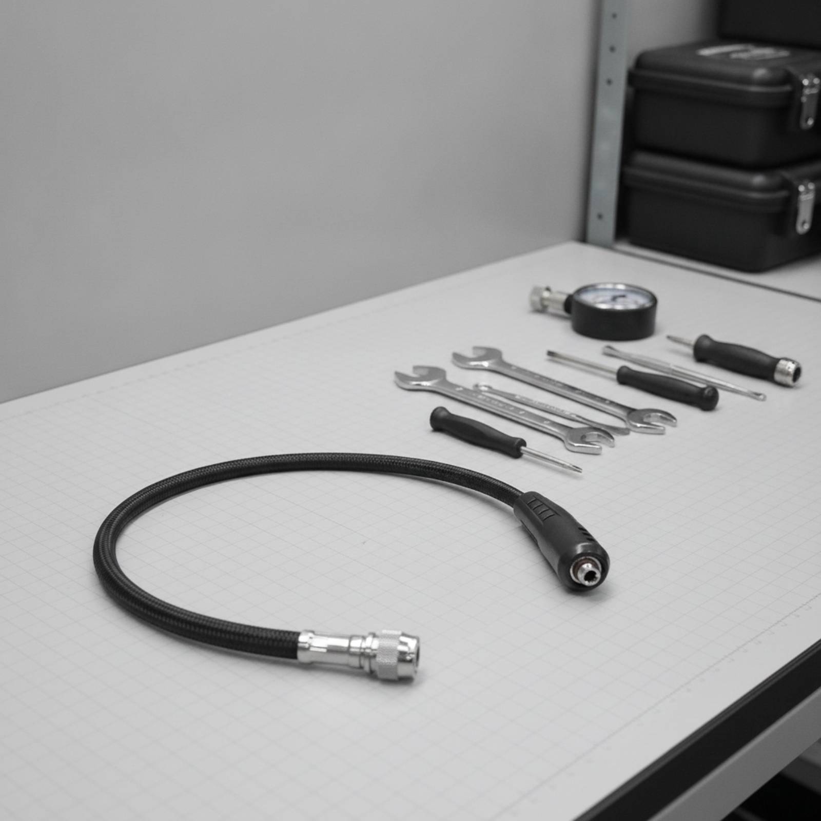 Flexible Hose Braided - Mangueira Infladora de BCD para Mergulho,
