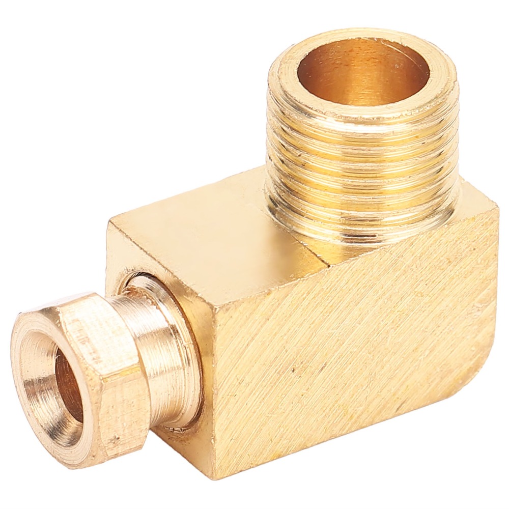 2 Peças Conector Cotovelo de L - Compression Fitting Brass avaliação e preço