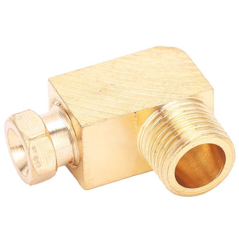 2 Peças Conector Cotovelo de L - Compression Fitting Brass avaliação e preço