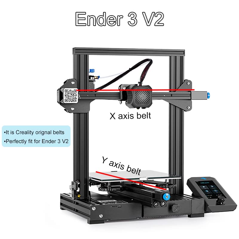 Correias oficiais Creality 2GT - Creality Printer Ender 3 avaliação e preço