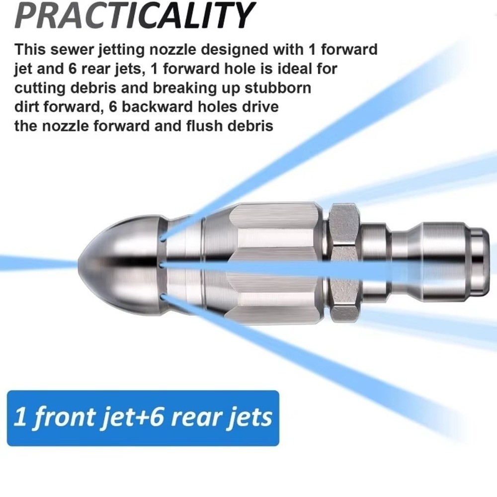 Bico de jato de esgoto para la - Drain Pipe Clip avaliação e preço