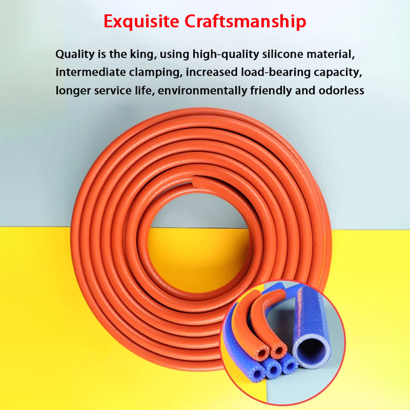 Tubo de Silicone Reforçado de  - Flexible Hose Braided avaliação e preço