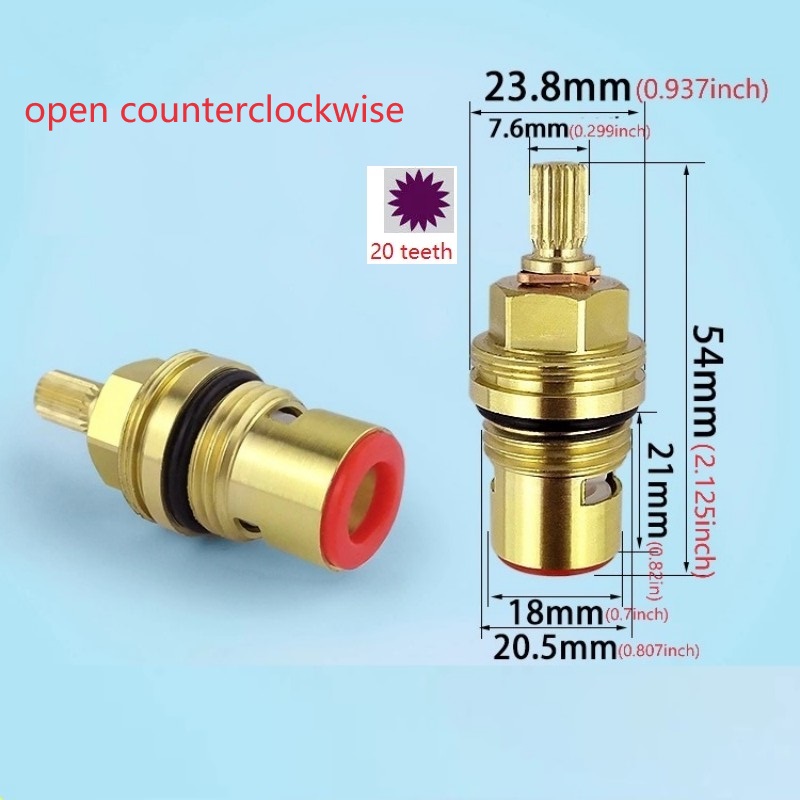 Cartucho de torneira de latão  - Shower Valve Cartridge avaliação e preço