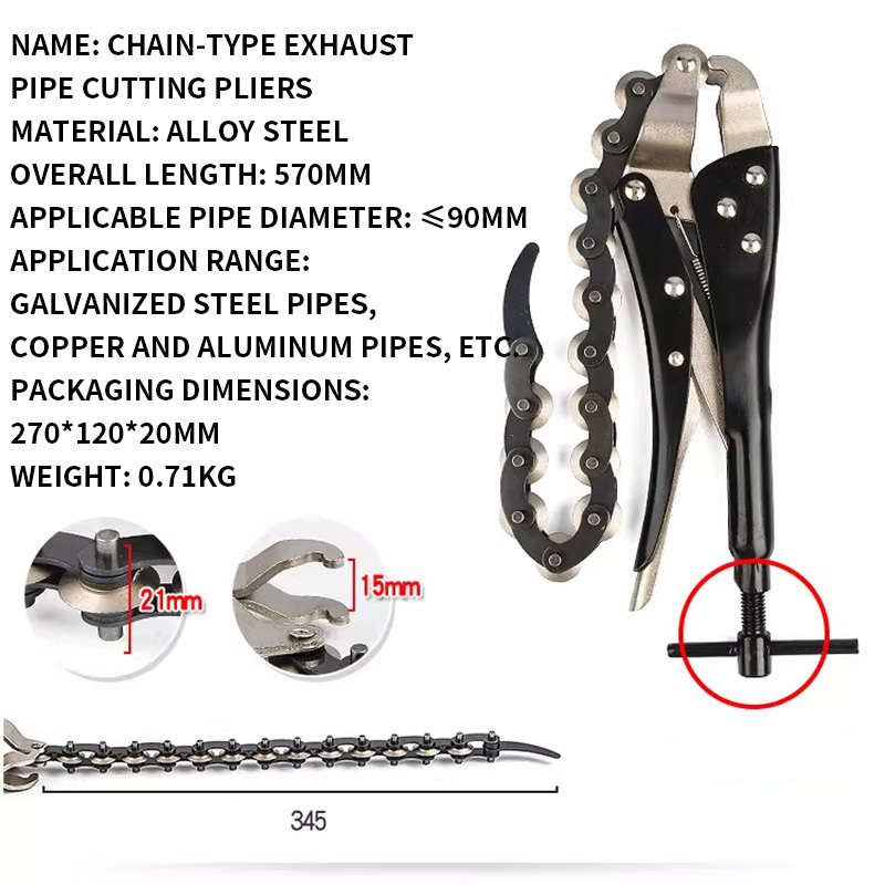 Cortador de Tubos de Elo de Co - Pipe Cutter Ratchet avaliação e preço