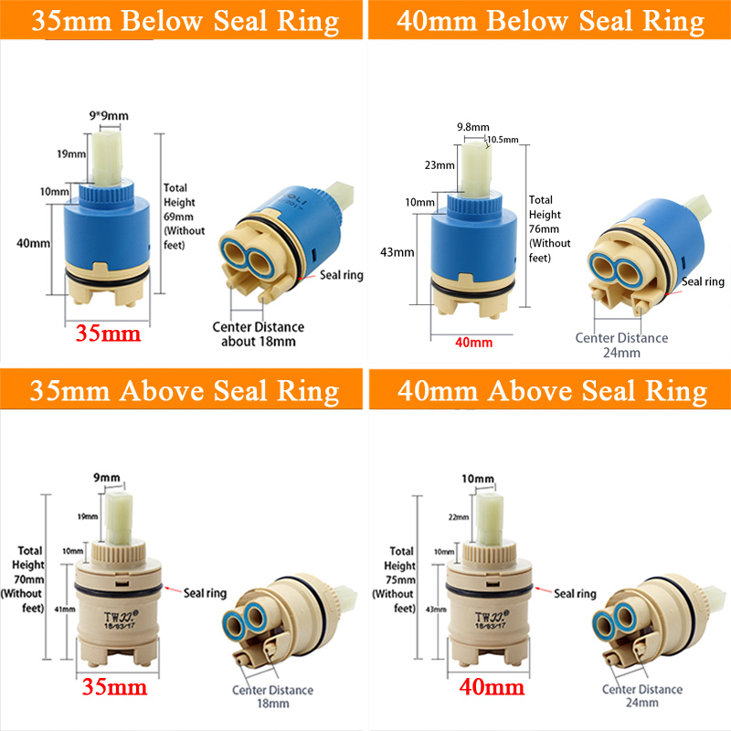 Válvula Misturadora de Torneir - Basin Mixer Cartridge avaliação e preço