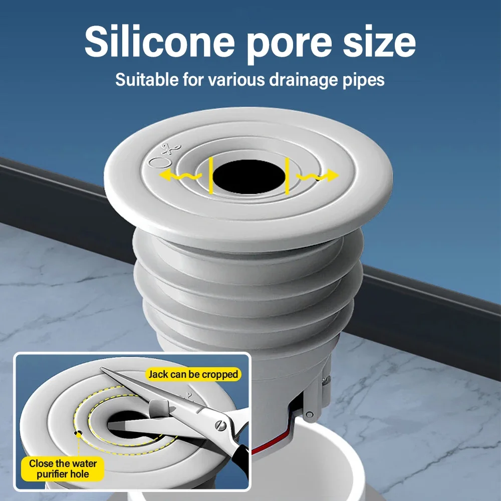 70-75mm drenos de silicone pia - Drain Pipe Clip avaliação e preço